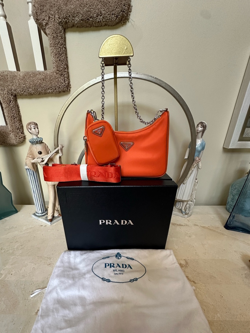 Fashion Shoulder Bag Tessuto Small